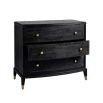 expresso oak chest of drawers
