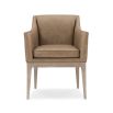 Elegant mid-century modern style dining armchair