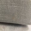 Ultra cosy grey linen sofa with two scatter cushions