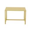Yellow rubberwood table