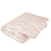 Luxury pink and white silk duvet set
