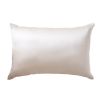 Luxury silk pillowcase in various colour finishes