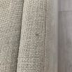 Ultra cosy grey linen sofa with two scatter cushions