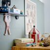 Quaint candle holder in the shape of a elephant for children's birthday
