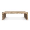 Mappa wood extendable coffee table