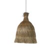 baleric inspired straw pendant light