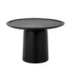 lovely round coffee table with tall base