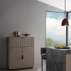 Burgandy coloured pendant light with brass accents
