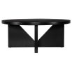 A sophisticated coffee table by Uttermost with a luxury espresso finish