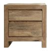 Discover rustic charm with our Reclaimed Oak Bedside Table, featuring unique grains and sustainable design to enhance your bedroom decor.