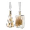 Uniquely shaped glass decanters