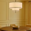 Illuminate your space with the Aris Pendant Lamp, featuring a sleek design and warm glow. Perfect for any room, it adds style and elegance effortlessly.