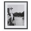 Print of Audrey Hepburn fishing