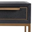 Auric Noir Console Table