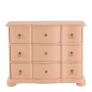 Carlotta Chest of Drawers - Pastel Pink