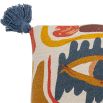 A striking cushion by Bloomingville with stylish tassels