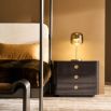 Discover the Bachelor Bedside Table - Large, featuring sleek design and ample storage. Perfect for modern bedrooms, adding style and functionality.