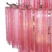 pink 5-tiered chandelier 