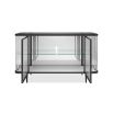 Discover the exquisite Bellagio Cabinet in dark finish by Caracole. Elevate your space with its elegant design and functional storage solutions.