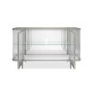 Discover elegance with the Bellagio Cabinet in Chrome by Caracole. A perfect blend of style and functionality for any modern space.