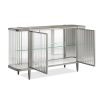Discover elegance with the Bellagio Cabinet in Chrome by Caracole. A perfect blend of style and functionality for any modern space.