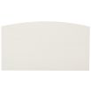 A sophisticated bedside table by Bernhardt featuring a grey and white finish and completed with three spacious drawers