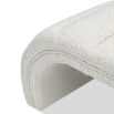 A stylish bench by Liang & Eimil with a beautiful boucle upholstery