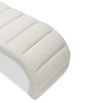 A stylish bench by Liang & Eimil with a beautiful boucle upholstery