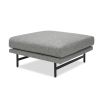 A sophisticated bench by Liang & Eimil with a gorgeous grey upholstery