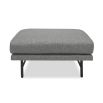 A sophisticated bench by Liang & Eimil with a gorgeous grey upholstery