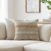Enhance your space with the Boundary Woven Cushion in Beige. Stylish, cozy, and versatile, perfect for any room decor. Elevate your comfort today!