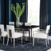 Elevate your dining experience with the Brentel Dining Table, featuring a stunning bronze base and elegant marble top. Perfect for any stylish space!