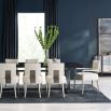 Brentel Dining Table - Bronze & Marble