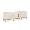 Captivating side cabinet/ media unit with dainty champagne details