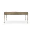 Sumptuously elegant extendable dining table with classic design
