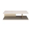 Elevate your space with the Cape Verde Coffee Table - Light by Caracole. Its elegant design combines style and functionality for any modern setting.