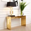 Eichholtz gold console table