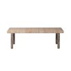 A stylish rattan bench 