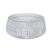 Gorgeous textured bowl available in white and black finishes