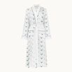 Lily Of The Valley Silk Dressing Gown