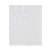White palm design wall art with minimalist appeal