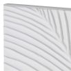 White palm design wall art with minimalist appeal
