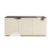 Discover the Chasm Media Cabinet by Caracole, a stylish blend of functionality and design, perfect for modern living spaces. Elevate your home today!