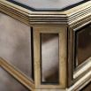 Cherbourg Antiqued Glass Cupboard