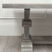 Cheshire Dining Table - French Grey - 260 cm
