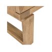 Natural oak, wooden 3 drawer chest of drawers