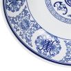 Oriental style blue and white bowl