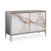 A statement sideboard by Caracole crafted from agate rock