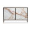 A statement sideboard by Caracole crafted from agate rock