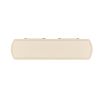 A sophisticated dresser by Caracole with a cream finish, acrylic handles and seven spacious drawers